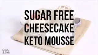 Keto Cheesecake Mousse Cream Cheese Dessert