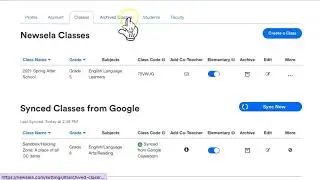 Newsela: Archive Classes