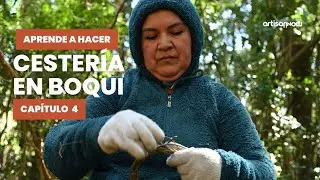Curso Gratis de Cestería en Boqui con Teresa Vargas. Cap. 4