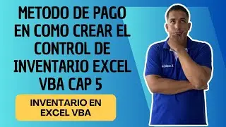Payment Method in How to Create Inventory Control in Excel VBA Chapter 5 