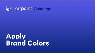 Apply brand colors to your SharePoint site