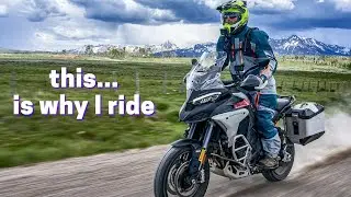 EPIC Adventure Motorcycle Riding in Colorado (USA) (Ducati Multistrada V4 Rally)