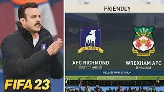 AFC RICHMOND vs WREXHAM (FIFA 23 Gameplay) [2K, 60fps]