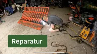 FarmVlog#178 - schweißen, Flexen, Pinseln und die ersten Siloballen werden geöffnet