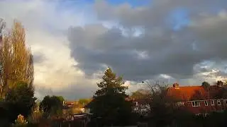 Heavy Moving Rain Clouds