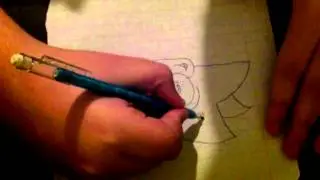 how to draw sonic