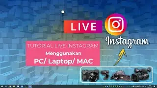 Tutorial LIVE IG instagram dari laptop, PC, Macbook