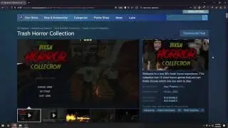 Random Horror Games and maybe Video or something else?