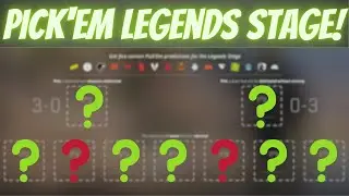 LEGENDS STAGE PICK'EM TIME  - CS:GO Major Paris 2023