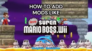 How to Add Mods To New Super Mario Bros. Wii Using Dolphin Emulator *2025 Free*