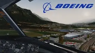 Prepar3D  - PMDG 737 Landing İnnsbruck LOWİ [Amazing Realism]