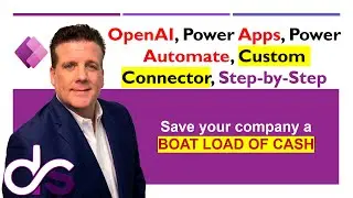 Save MONEY, OpenAI Custom Power Apps & Automate Flows, Step-by-Step