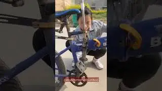 Genius equipping Fan on Bycycle 🔥💯