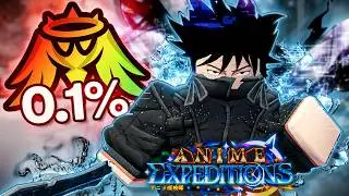 Obtaining MOST BROKEN MEGUMI EVER - 0.1% SECRET Shadow! || Anime Expeditions Roblox