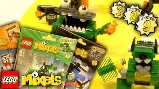 LEGO Mixels 2016 - Series 9, Series 8 & Series 7 - Trashoz, Nindjas, Newzers Tribes (41554-41580)