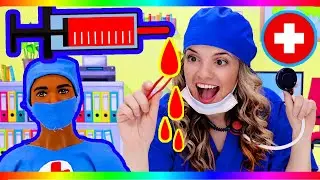 Doctors for Kids | Toddlers Learn about Doctors | Speedie DiDi Pretend Play with Barbie Doctor & Ken