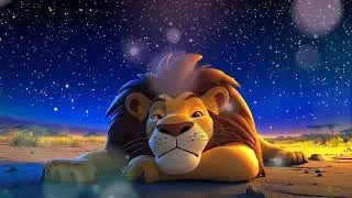 Good night, little lion🦁 | Soothing Bedtime Stories and Melodies 🌙🎶| Bedtime Story for Kids 🌙