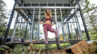 SO MUCH PROGRESS! // building a workshop in the jungle