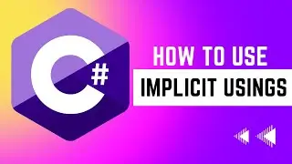 How to use Implicit Global Usings for cleaner code in C#
