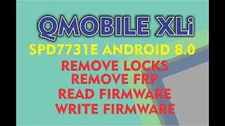 QMOBILE XLi 8 0 SPD7731E WITH CM2 SP2 READ | WRITE | FRP | LOCK SCREEN