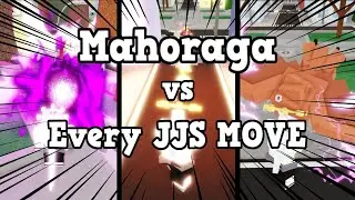 MAHORAGA Parry vs EVERYTHING in Jujutsu Shenanigans
