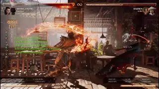 Shang Tsung 44% Meterless Quadruple Morph Swag Combo Mortal Kombat 1