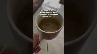 Tea for tummy aches & heartburn ❤️‍🔥