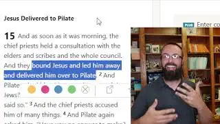 Jesus' Trial Before Pilate, Mark 15