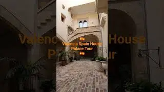 Historic House Palace Tour in Valencia, Spain 🇪🇸   #spain #valencia #historicalplaces