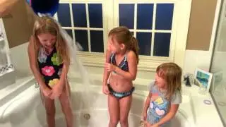 Roth girls do the ALS Ice Bucket Challenge