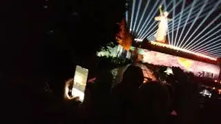 Световое шоу на Мамаевом кургане