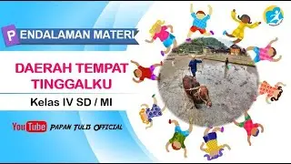 DAERAH TEMPAT TINGGAL KU || MATERI IPA KELAS IV SD/MI TEMA 8 || PAPAN TULIS