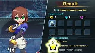 MEGAMAN X DIVE - Aile VS Pandora - ¡como en Zx!