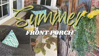 SUMMER FRONT PORCH 2024 | FRONT PORCH DECORATING IDEAS