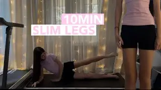 10MIN SLIM & LEAN LEGS WORKOUT // SMALL & TONED LEGS // No Equipment