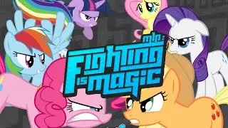 Applejack,Rarity & Fluttershy VS Pinkie,Twilight & Rainbow Dash (Mane 6 VS testplay)