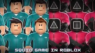 Playing Squid Game in Roblox !