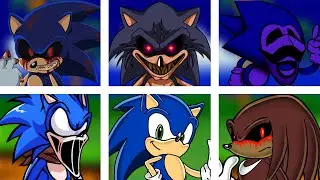 FNF - Sonic all characters sings