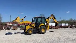 2015 Caterpillar 420F2 loader backhoe