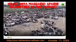 Israel Nova Massacre: Apache Helicopters or Fire Damage?