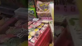 Assorted dessert cookies,mochi,pineapple pie,nuts