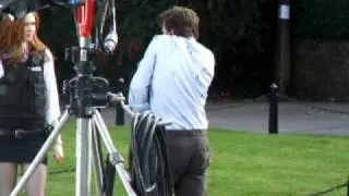 Doctor Dr Who Filming - Matt Smith Series 5, Episode 1 - 5th October 2009 - Llandaff