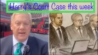 Harry’s Court Case -Mirror Group in UK this Week & US Federal Court Case Visa FOI Case #princeharry