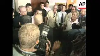 Scuffles as prominent Palestinian leader appears in court