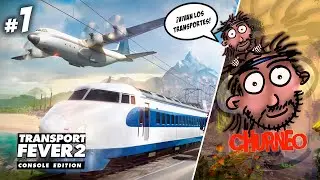 ¡LOS TRANSPORTES LLEGAN A CONSOLA! :) | TRANSPORT FEVER 2: CONSOLE EDITION #1 | Gameplay Español
