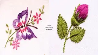 Eye catchy hand embroidery design for your cushion cover