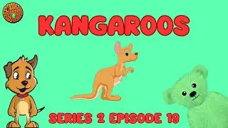 Funky the Green Teddy Bear – Kangaroos. Preschool Fun for Everyone! Series 2 Episode 19
