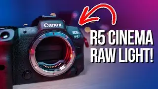 CANON R5 CINEMA RAW LIGHT Announced by Apple & not Canon? WEIRD!