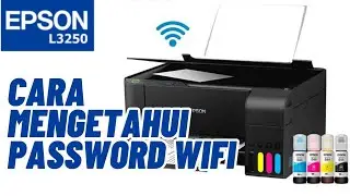 Cara mengetahui password wifi direct Printer Epson L3250
