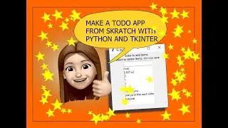 Todo app using Listbox with Tkinter and Python